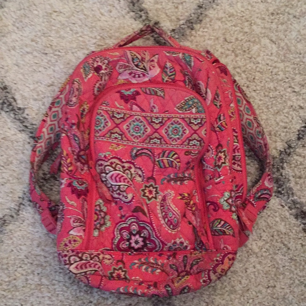 Pink Vera Bradley backpack